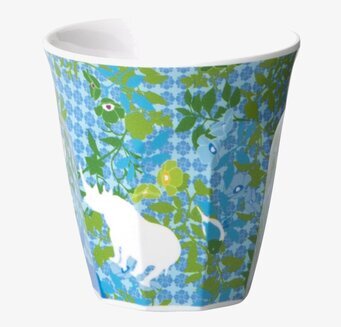 Barn Mugg Vilda Djur från Rice med färgglada djurmotiv