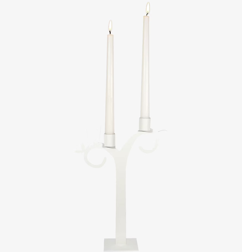 Ljusstake Uggla vit från Pluto Produkter med elegant design