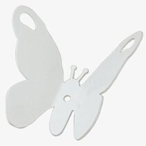 Hängare Fjäril vit från Pluto Produkter med fjärilsdesign