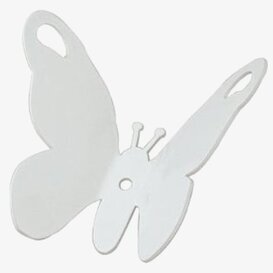 Hängare Fjäril vit från Pluto Produkter med fjärilsdesign