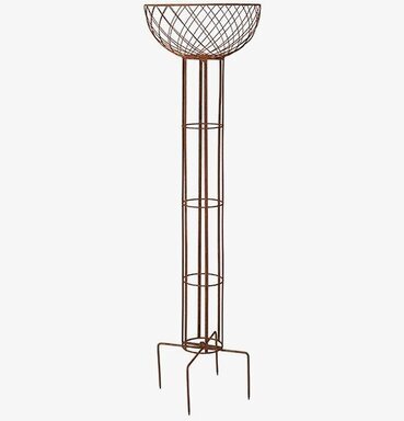 Roya Plant Piedistal Rost från Wikholm Form i metall