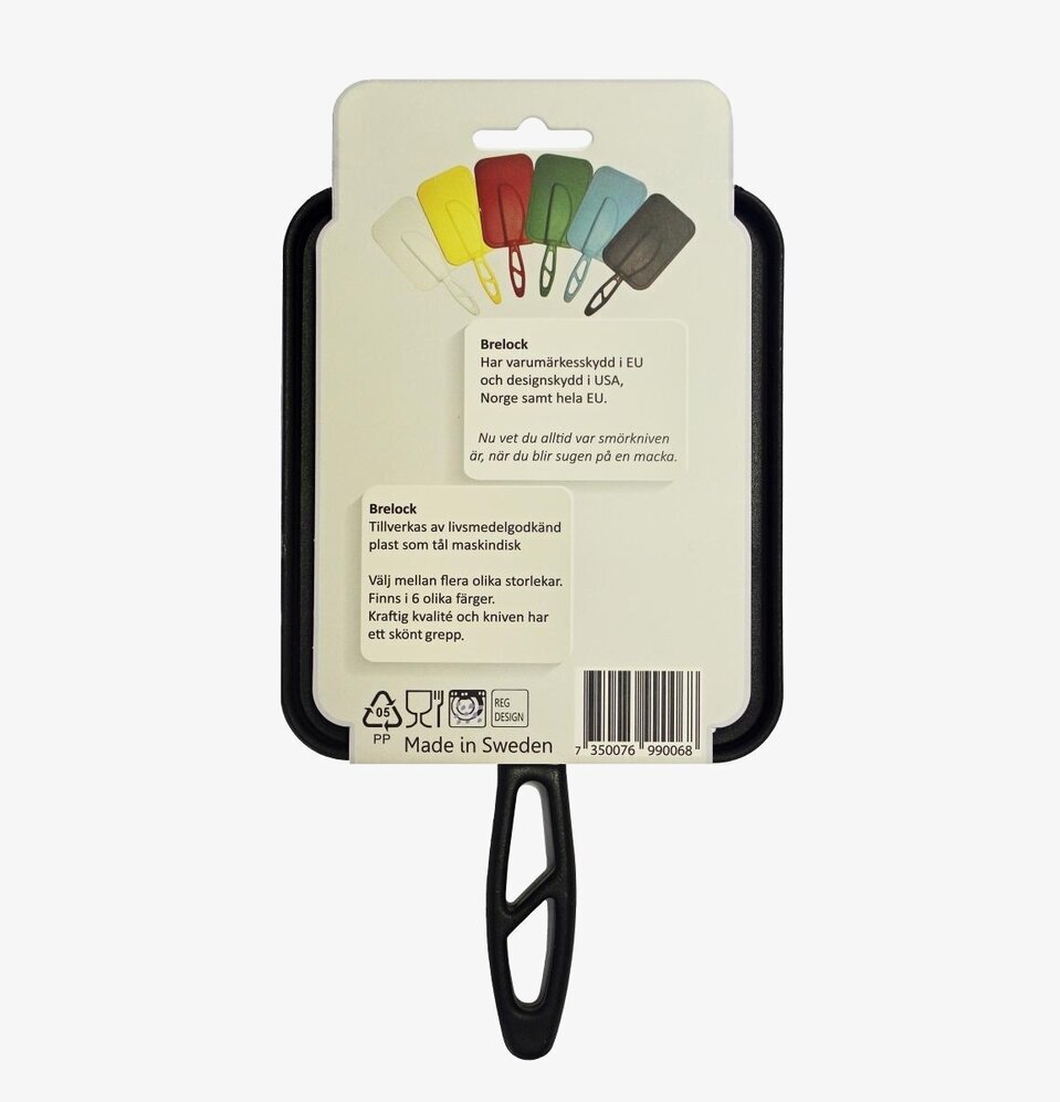 Förpackning av Brelock 600 g från Brelock med färgalternativ