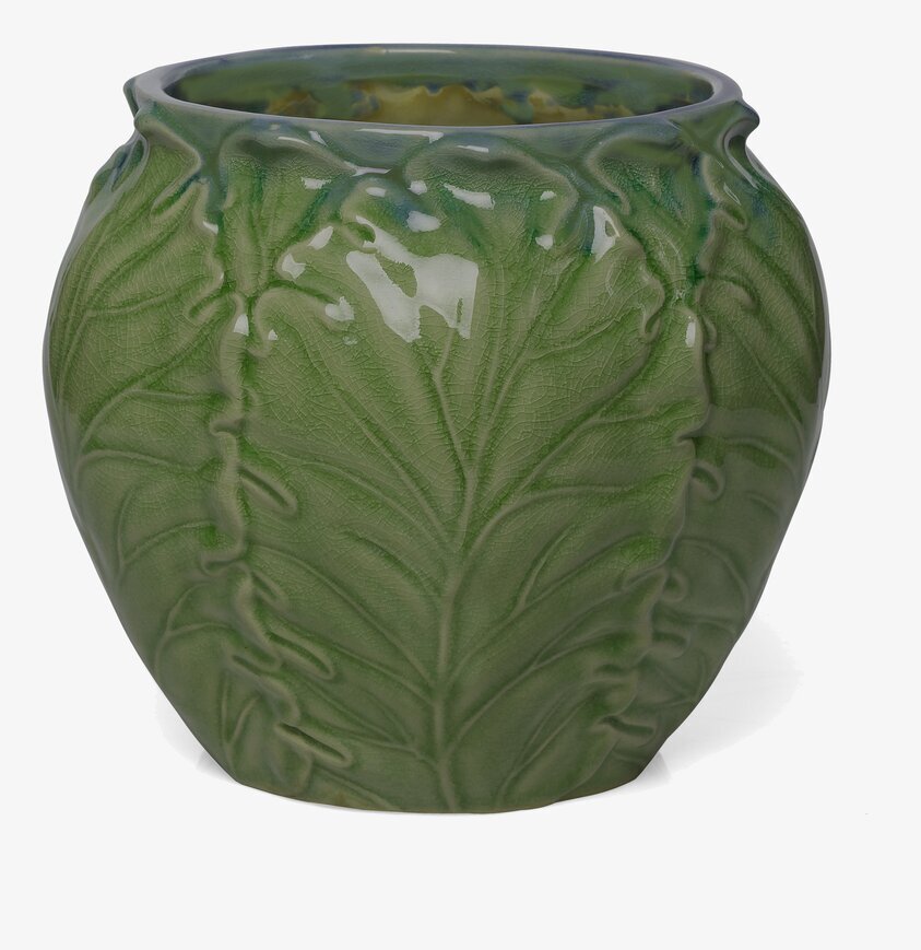 Eklaholm Lègume vas från I AM Interior i grönt lergods