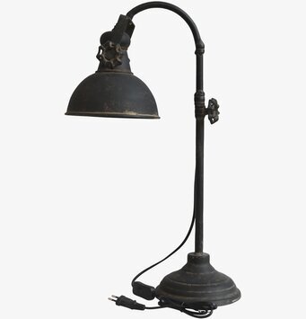 Bordslampa Factory från Chic Antique i industriell stil