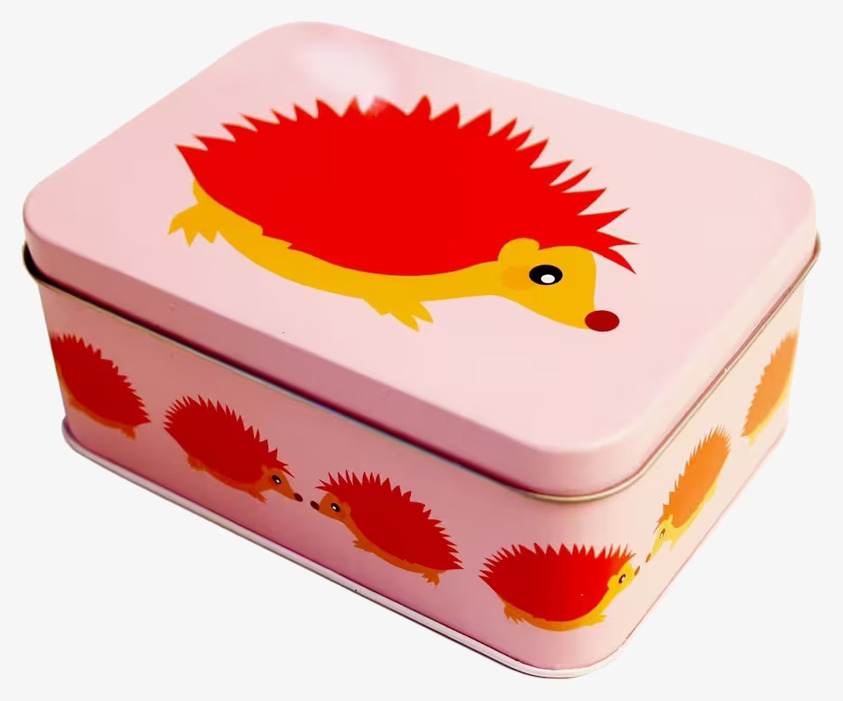 Mellanbox - Rosa igelkott från Blafre med lekfull design