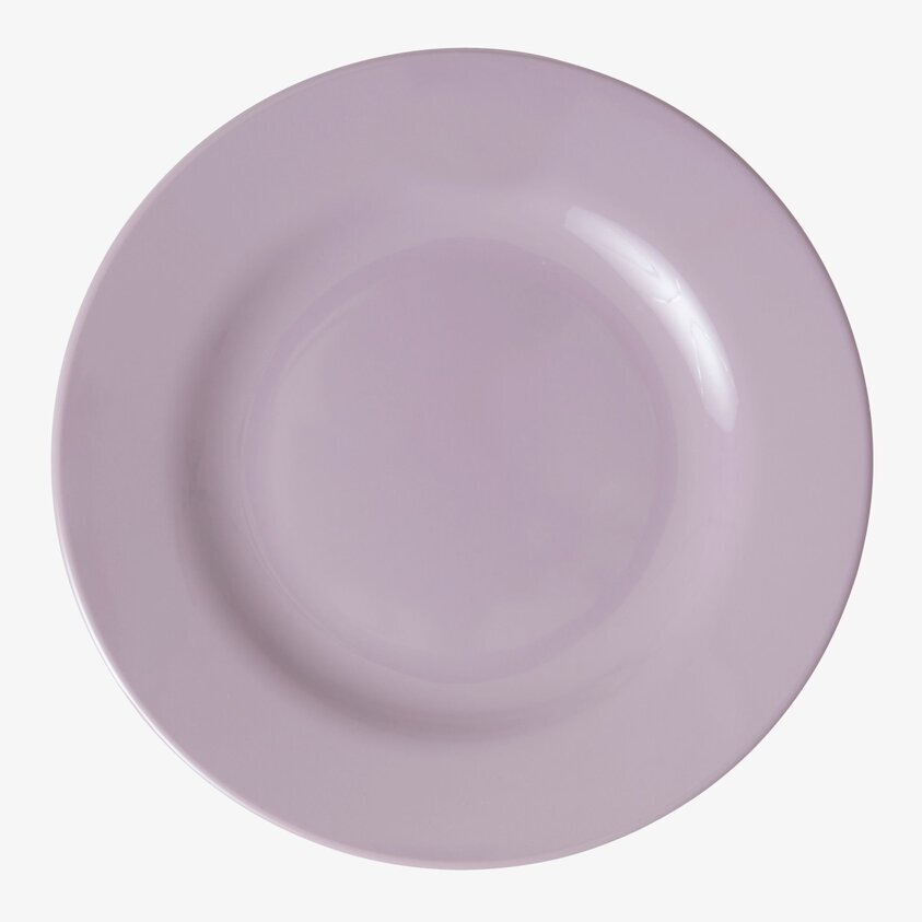 Assiett Lavendel från Rice i lavendelfärg med slät yta