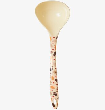 Soppslev Hands & Kisses Print från Rice med färgglatt handtag