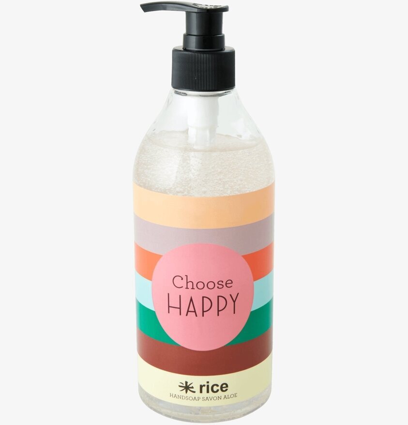 Handtvål - CHOOSE HAPPY från Rice med färgglad design