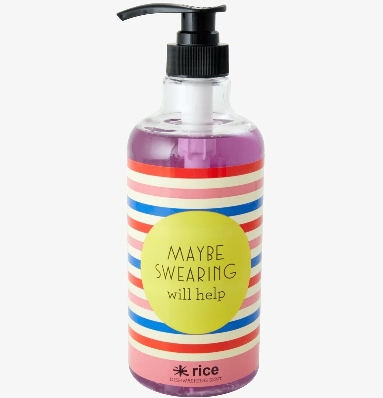 Diskmedel - Maybe Swearing Will Help från Rice med pump