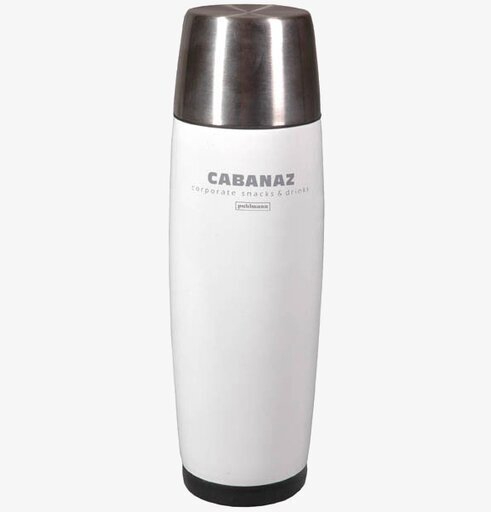 Termos vit från Cabanaz, stilren och funktionell termos