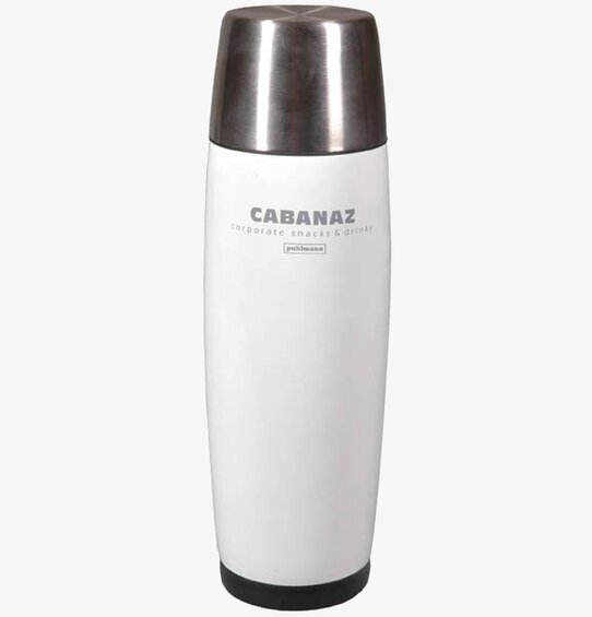 Termos vit från Cabanaz, stilren och funktionell termos