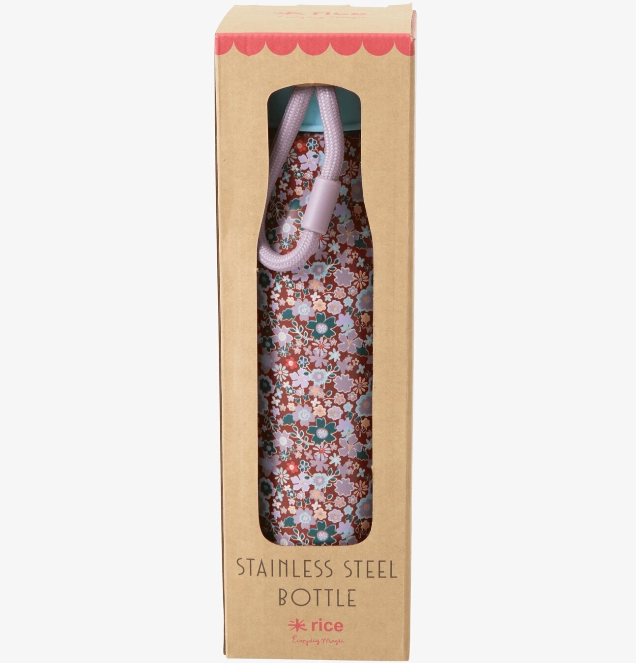 Dryckesflaska - Fall Floral Print från Rice, blommönster