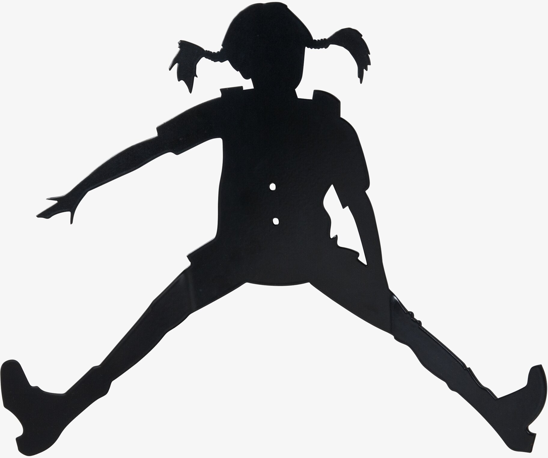 Hängare Pippi Svart från Pluto Produkter på vit bakgrund