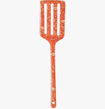 Stekspade - Fall Print från Rice med höstlövsmönster