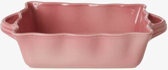 Ugnsform Medium Pink från Rice, rektangulär, rosa, keramik