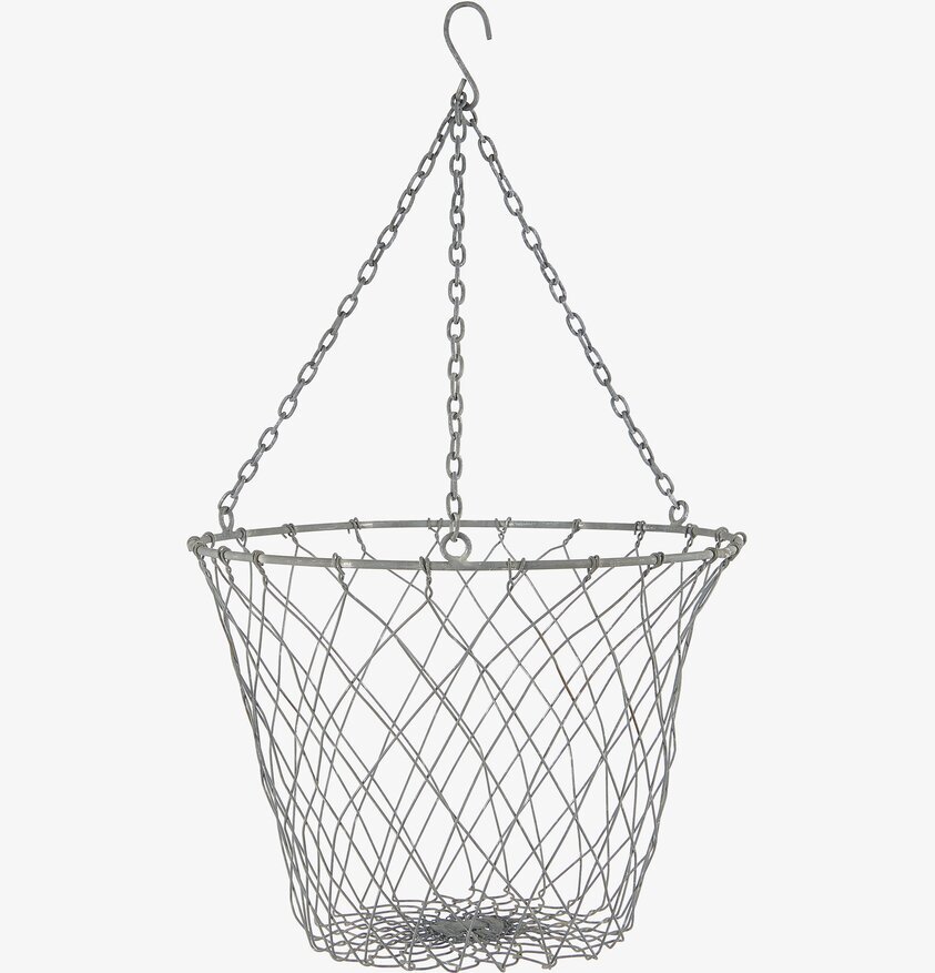 Metallkorg Inkl Kedja från IB Laursen, praktisk design