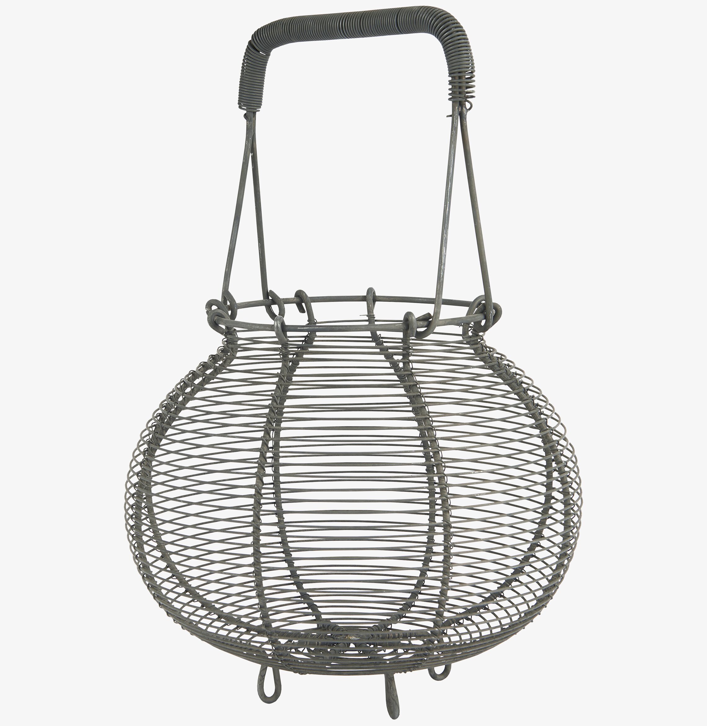 Trådkorg Med Handtag från IB Laursen mot vit bakgrund