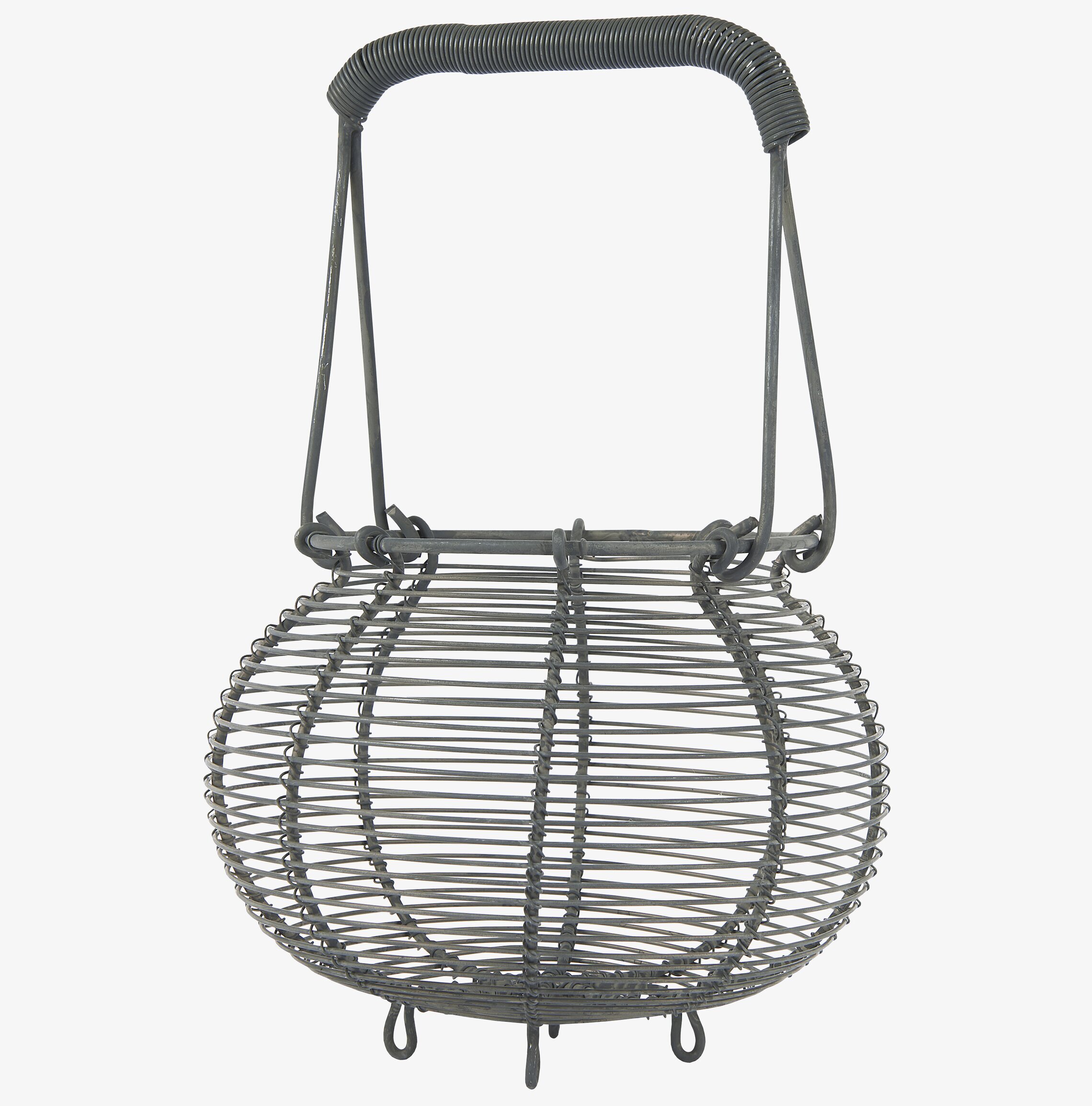 Trådkorg Med Handtag Liten från IB Laursen i metalltråd