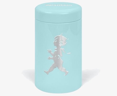 Tändsticksrör Turkos från Solstickan med glänsande yta