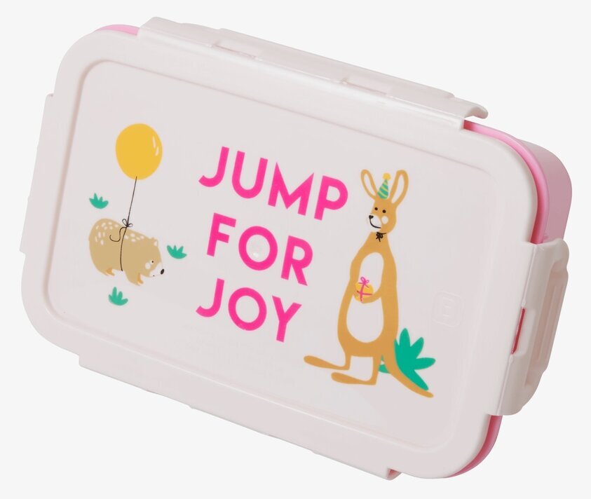 Lunchbox Party Animal Print från Rice med djur och text