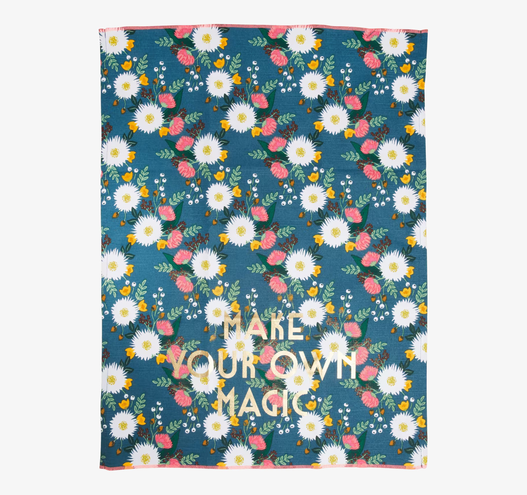 Kökshandduk Wedding Bouquet Print från Rice med blommönster