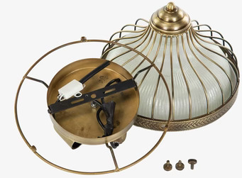 Taklampa Plafond Frost Stor från A Lot Decoration