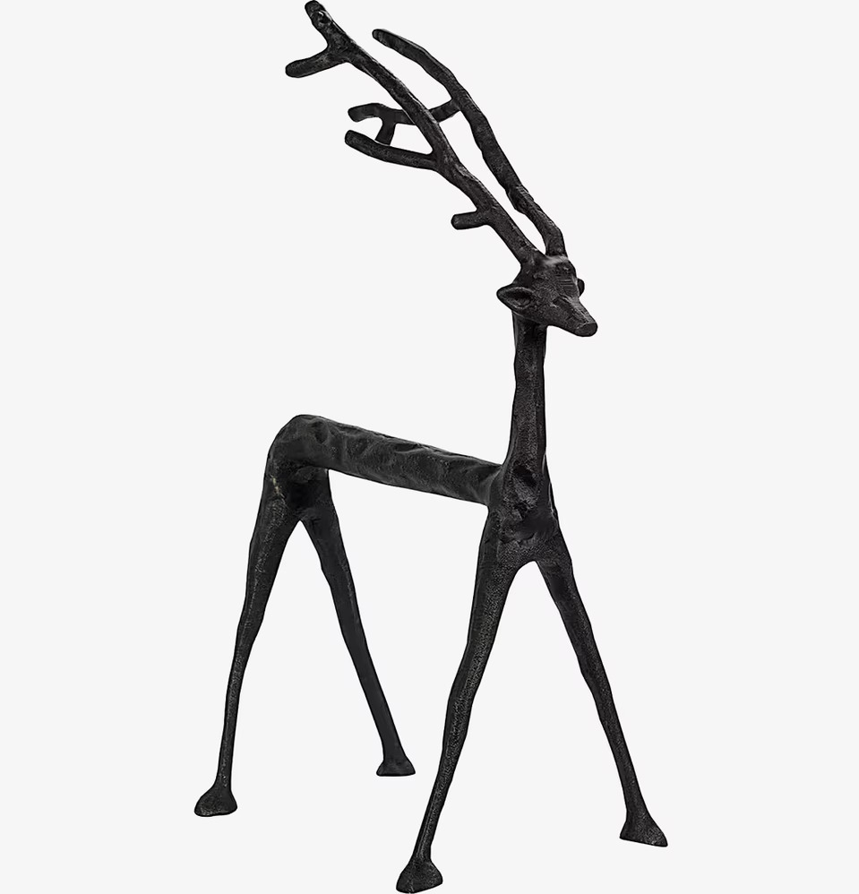 Ren Svart Gjutjärn M från A Lot Decoration med böjda horn