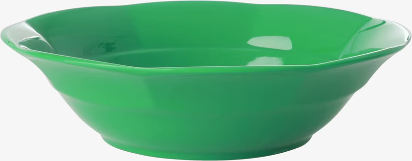 Djup Skål Forest Green från Rice i en enkel, neutral miljö