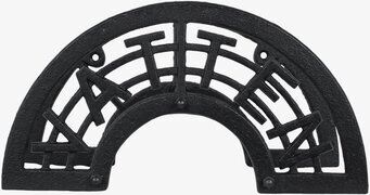 Slanghållare Vatten Järn Svart från Strömshaga i trädgård