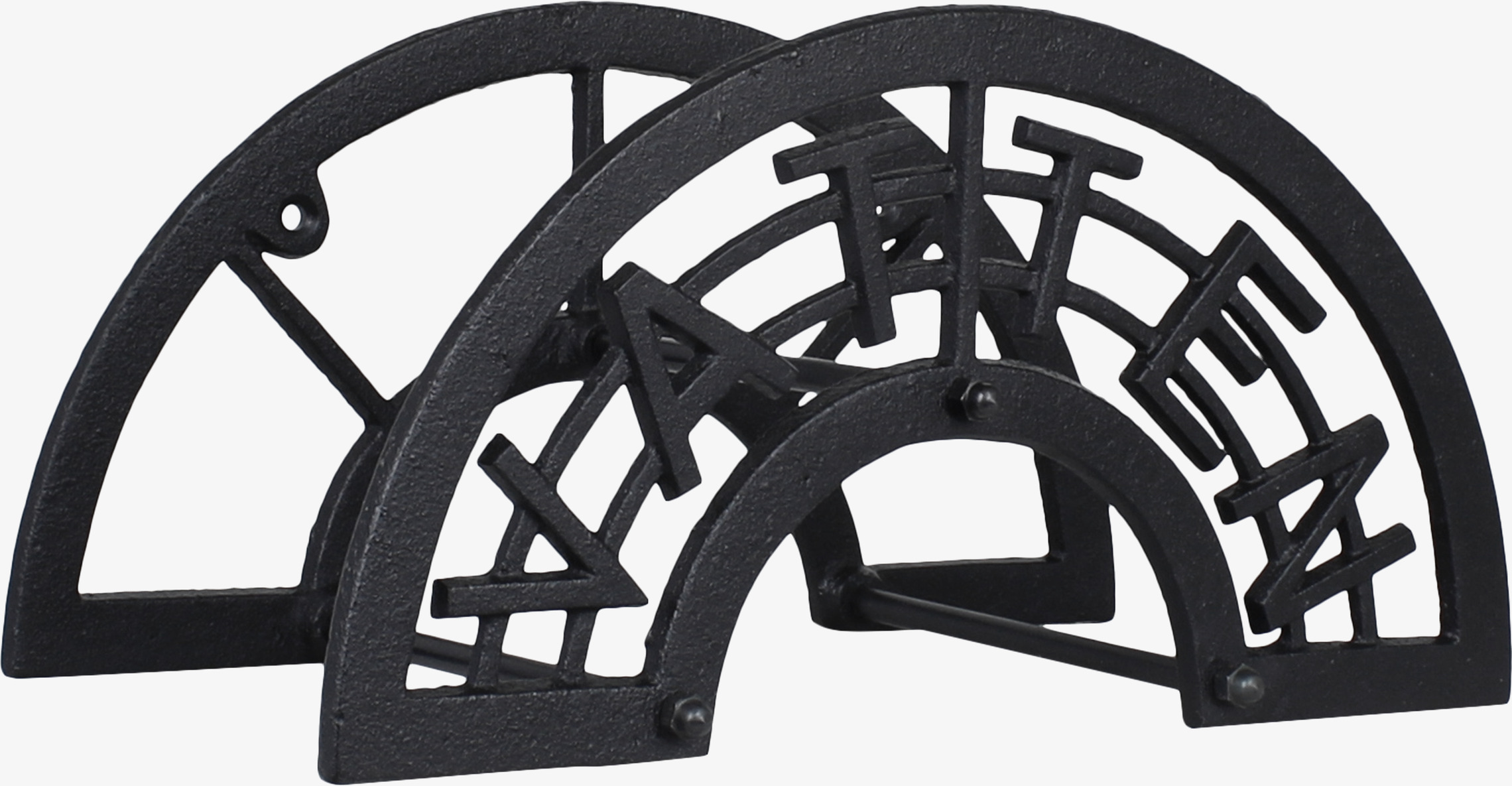 Strömshaga Slanghållare Vatten Järn Svart i robust design