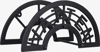 Strömshaga Slanghållare Vatten Järn Svart i robust design
