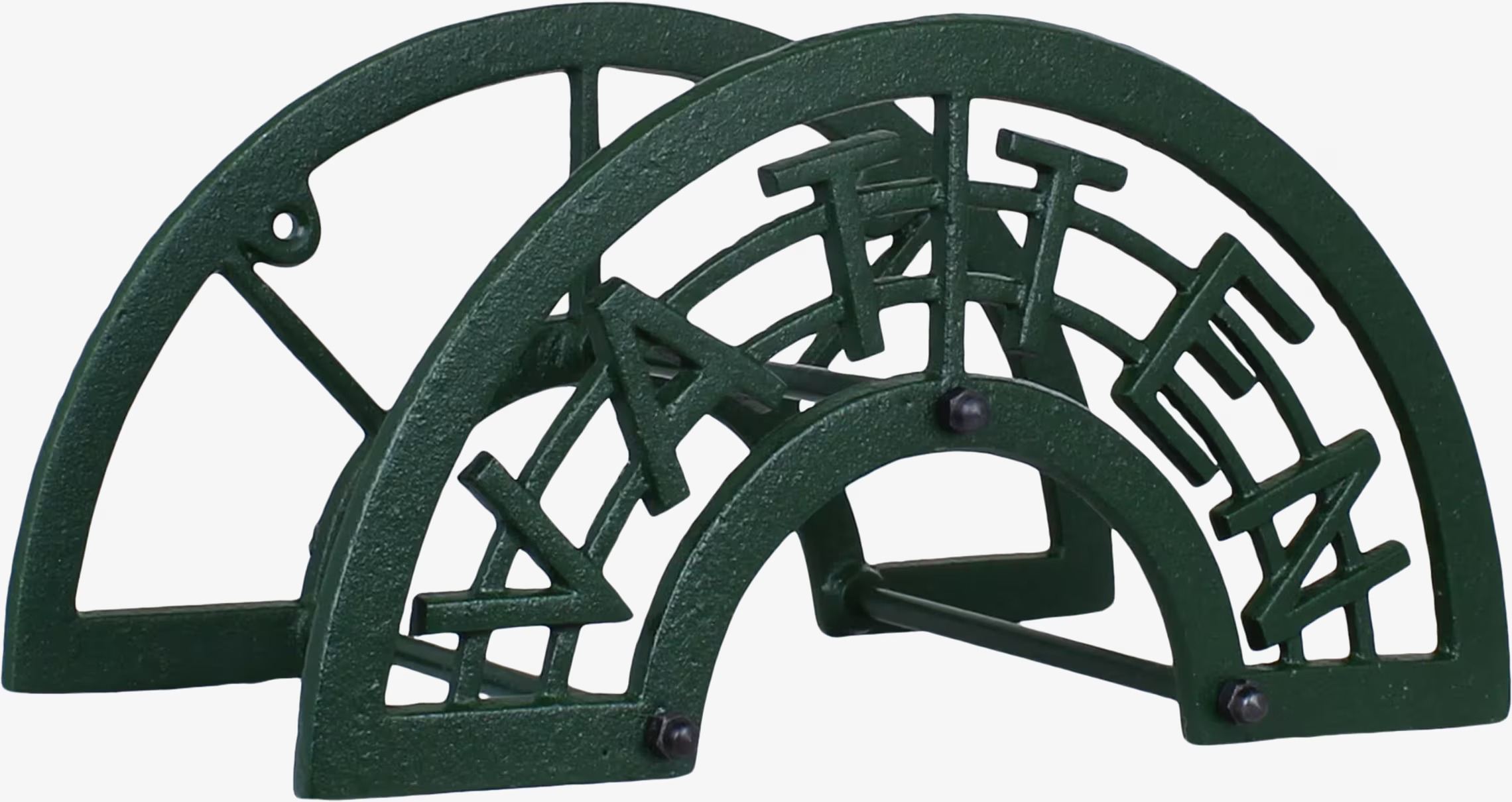 Slanghållare Vatten Järn Grön från Strömshaga i trädgård