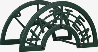 Slanghållare Vatten Järn Grön från Strömshaga i trädgård