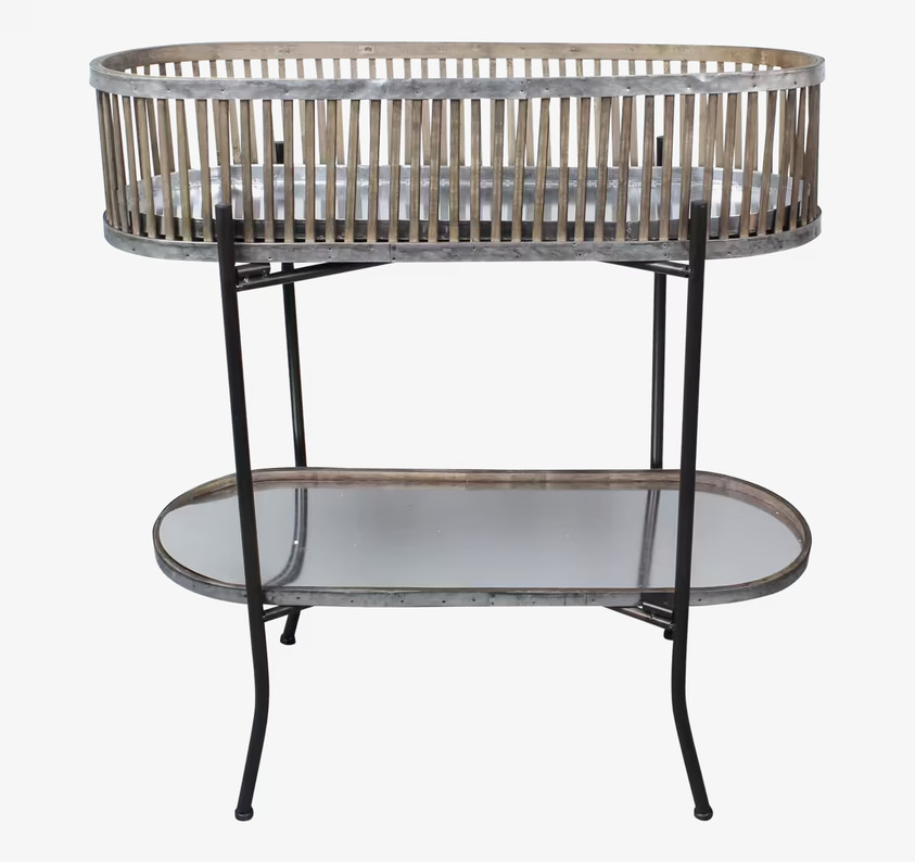 Korgställning Ida Bred från Strömshaga i trä och metall