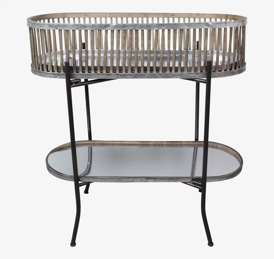 Korgställning Ida Bred från Strömshaga i trä och metall