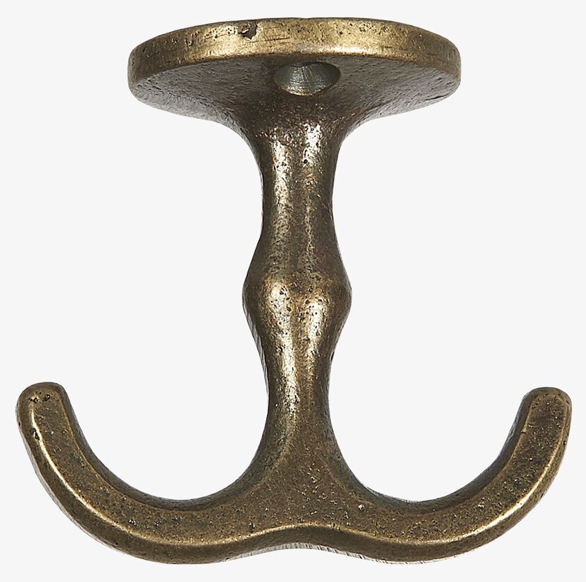 Ankarkrok Mässing från IB Laursen med antik finish