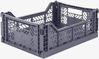 Förvaringsback Midi Blue Grey från Aykasa i blågrå nyans