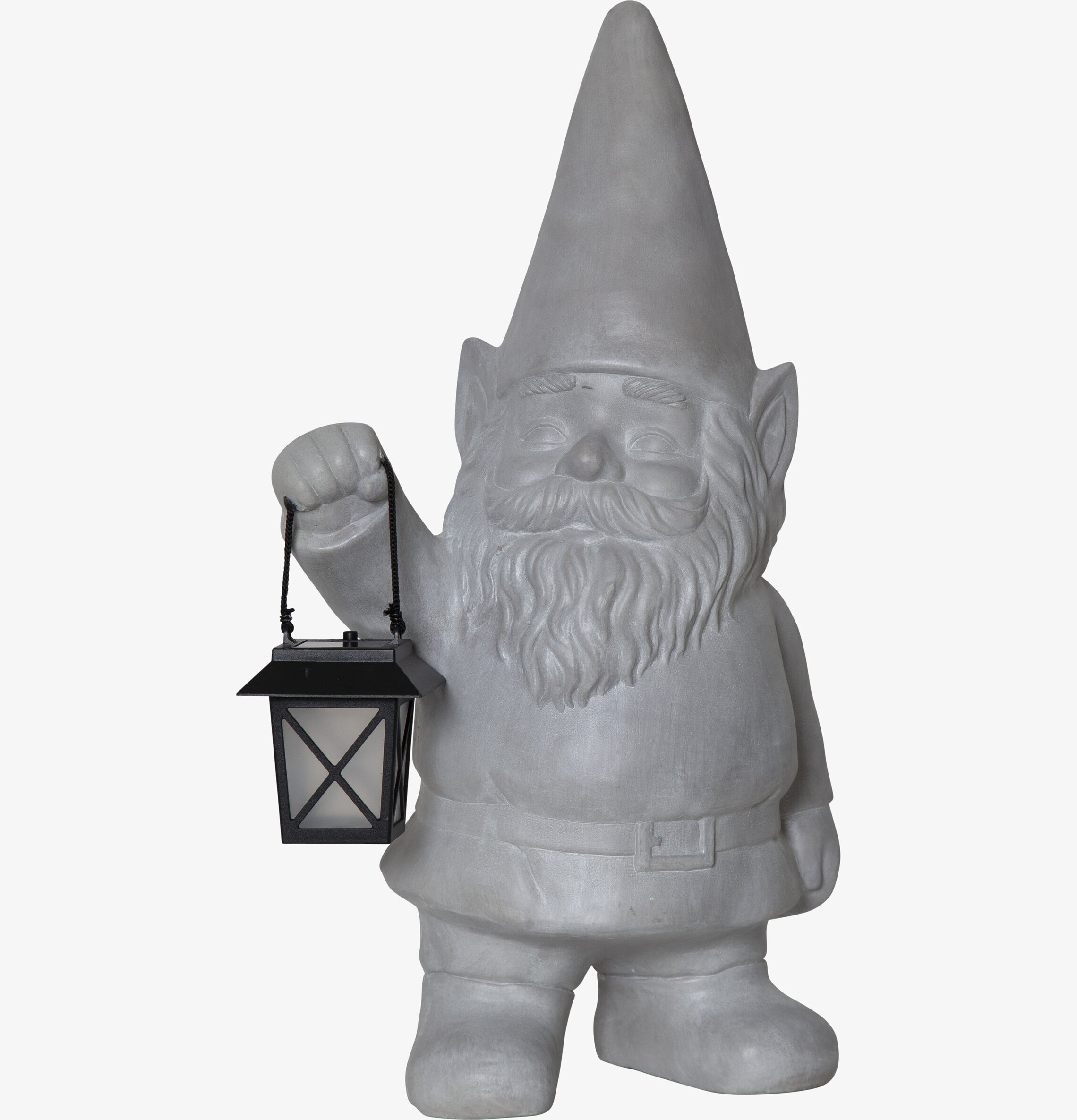Solcellsdekoration Gnomy från Star Trading med lykta