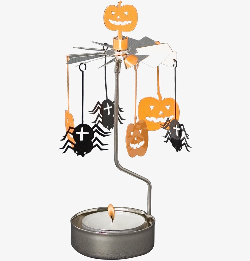 Änglaspel Halloween från Pluto Produkter med pumpor och spindlar