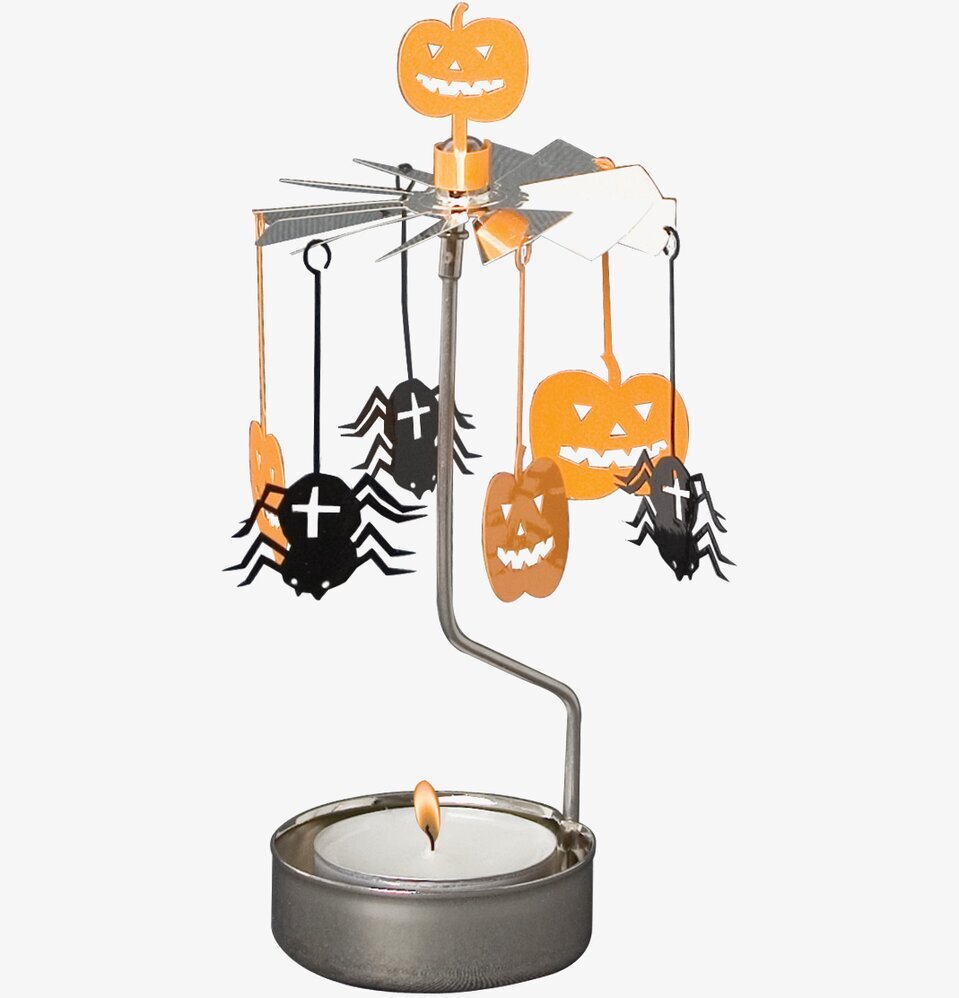 Änglaspel Halloween från Pluto Produkter med pumpor och spindlar