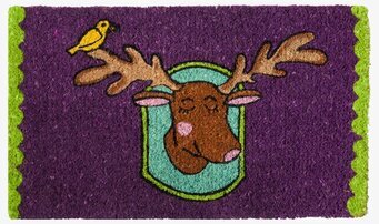 Dörrmatta Ren från Rice med färgstark och lekfull design