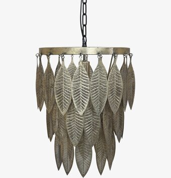 Taklampa Metall Deco Antik Mässing från Chic Antique