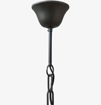 Taklampa Metall Deco Antik Mässing från Chic Antique, närbild