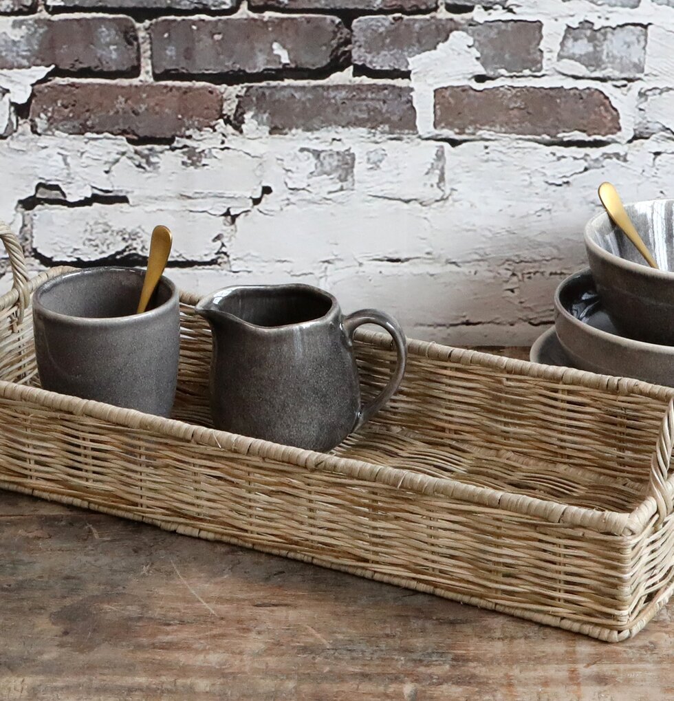 Bricka Rotting Natur från Chic Antique på rustikt träbord