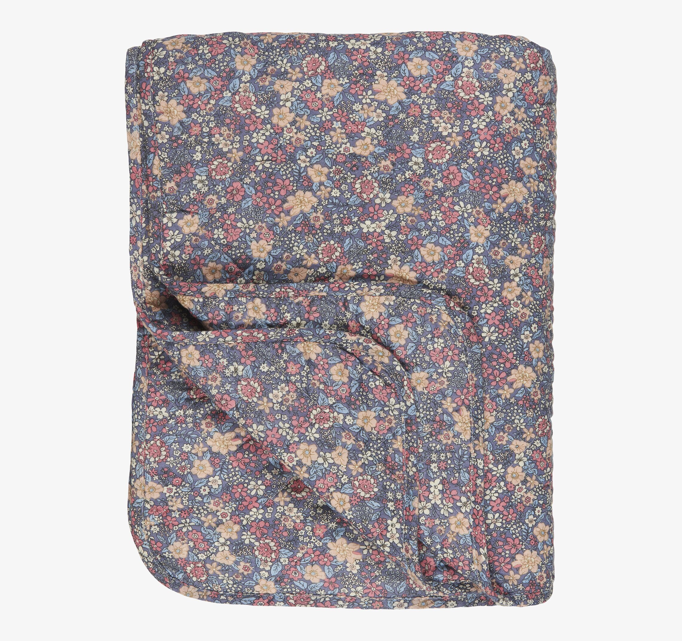 Pläd Lavender With Flowers från IB Laursen med blommönster