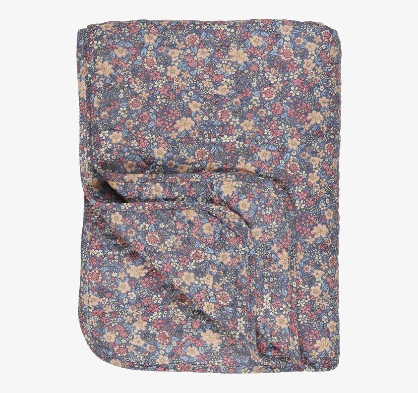 Pläd Lavender With Flowers från IB Laursen med blommönster