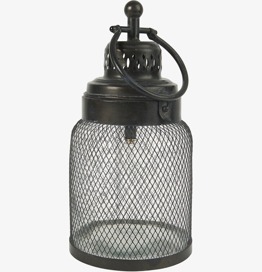 Lanterna LED Metall Nät från IB Laursen med metallnät