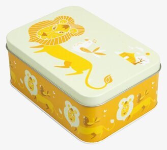 Liten Matbox Lejon från Blafre med färgglad lejonillustration