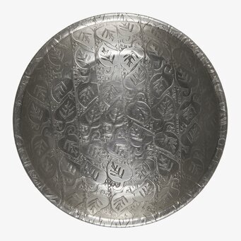 Liten Skål Antik Silver från IB Laursen med ingraverade mönster