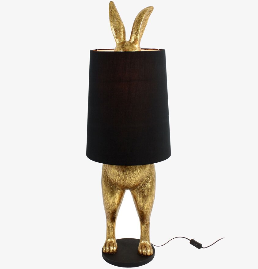 Golvlampa Hiding Rabbit Guld/Svart från Werner Voss